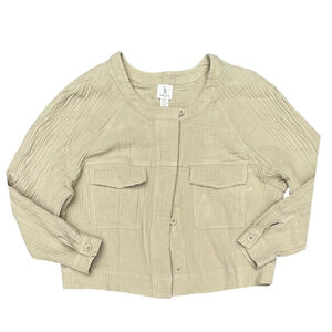 b new york Light Tan Utility Jacket
